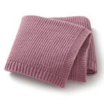 Knitted Infant Stroller SwaddleToddler Receiving Blanket Mimixiong