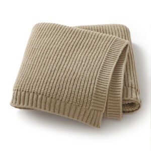 Knitted Infant Stroller SwaddleToddler Receiving Blanket Mimixiong