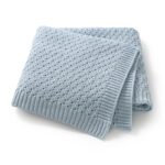 Custom Knitted Newborn Baby Blanket Swaddle Bedding Mimixiong