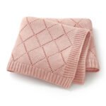 Hollow Out Newborn Infant Baby Crochet Swaddle Blanket Mimixiong