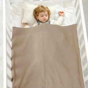 Newborn Babi Blanket Solid Cotton Personalized Baby Blanket Mimixiong
