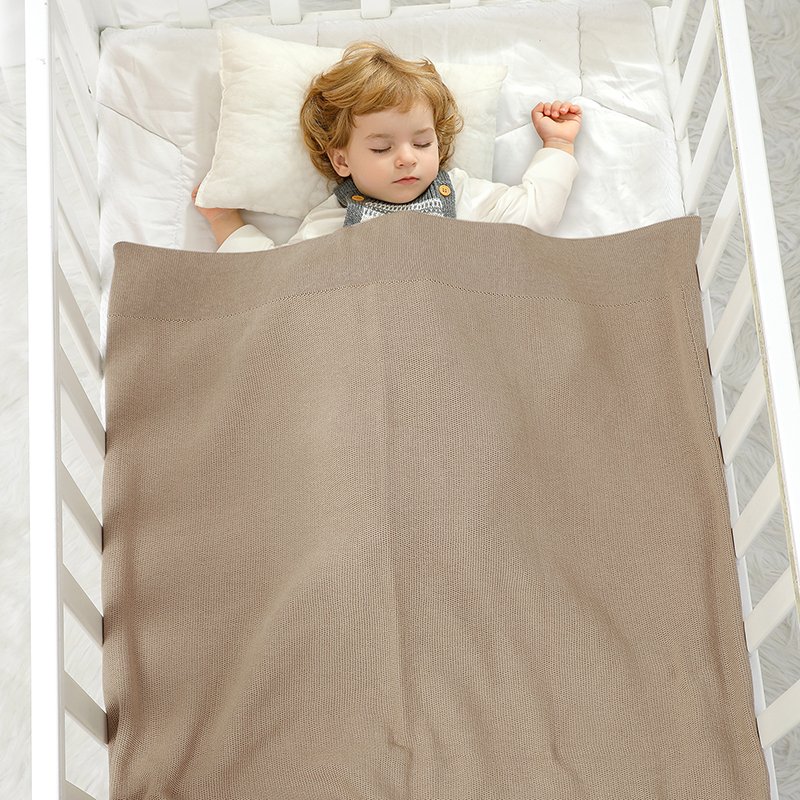 Newborn Babi Blanket Solid Cotton Personalized Baby Blanket Mimixiong