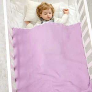 Baby Towel Crochet Swaddle Receiving Blanket Baby's Bedding Mimixiong