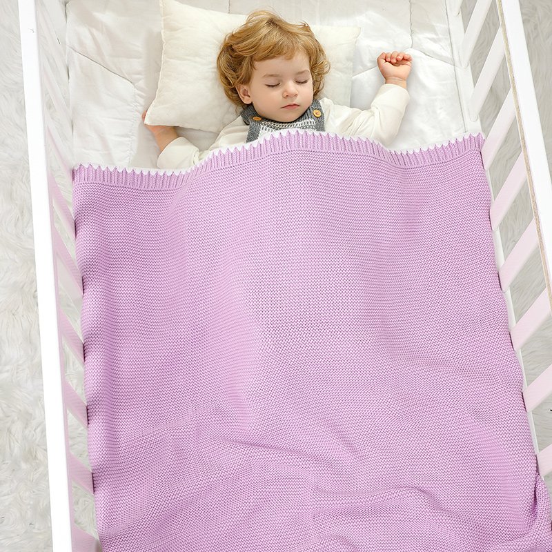 Baby Towel Crochet Swaddle Receiving Blanket Baby's Bedding Mimixiong