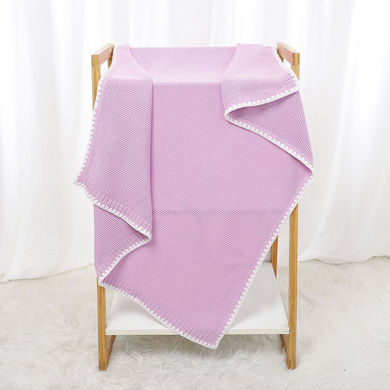 Baby Towel Crochet Swaddle Receiving Blanket Baby's Bedding Mimixiong