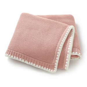 Baby Towel Crochet Swaddle Receiving Blanket Baby's Bedding Mimixiong