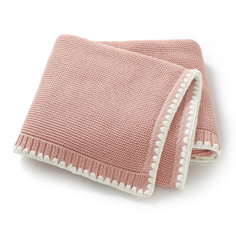 Baby Towel Crochet Swaddle Receiving Blanket Baby's Bedding Mimixiong