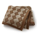 Newborn Baby Knitted Blanket Soft Baby Shower Bedding Mimixiong
