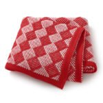 Newborn Baby Knitted Blanket Soft Baby Shower Bedding Mimixiong