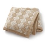 Newborn Baby Knitted Blanket Soft Baby Shower Bedding Mimixiong