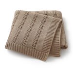 Solid Color Wholesale Crochet Baby Blanket Mimixiong