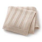 Solid Color Wholesale Crochet Baby Blanket Mimixiong