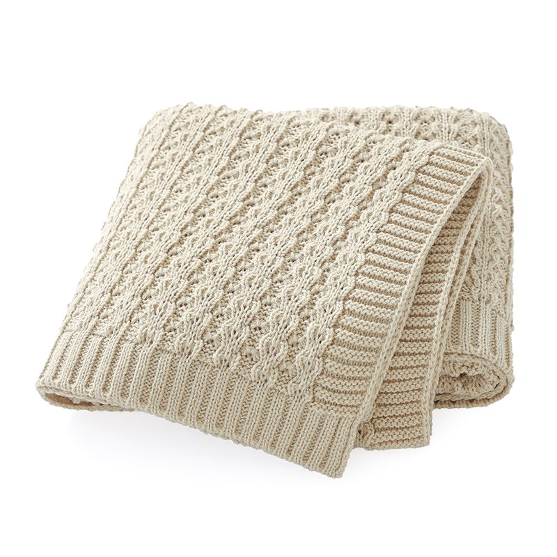 Soft Toddler Baby Knitted Swaddle Bedding Blanket Mimixiong