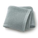Solid Color Wholesale Crochet Baby Nursery Blanket Mimixiong