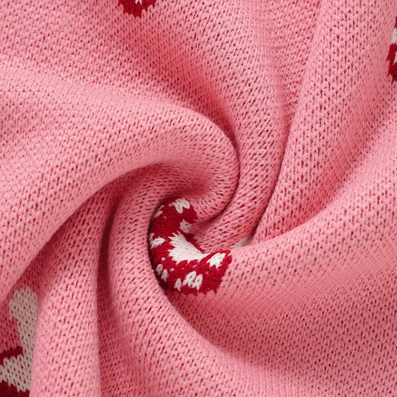 Throws Towel Blankets Lovely Pattern Newborn Infant Knitted Blanket Mimixiong