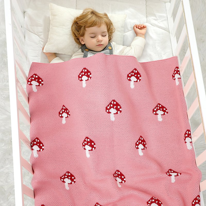 Throws Towel Blankets Lovely Pattern Newborn Infant Knitted Blanket Mimixiong