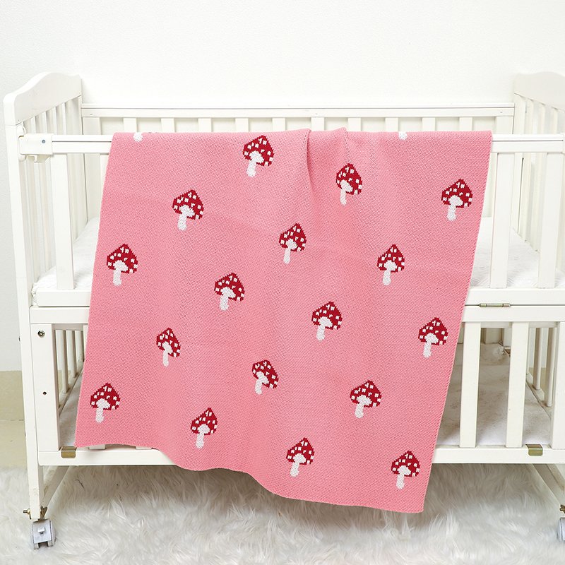 Throws Towel Blankets Lovely Pattern Newborn Infant Knitted Blanket Mimixiong
