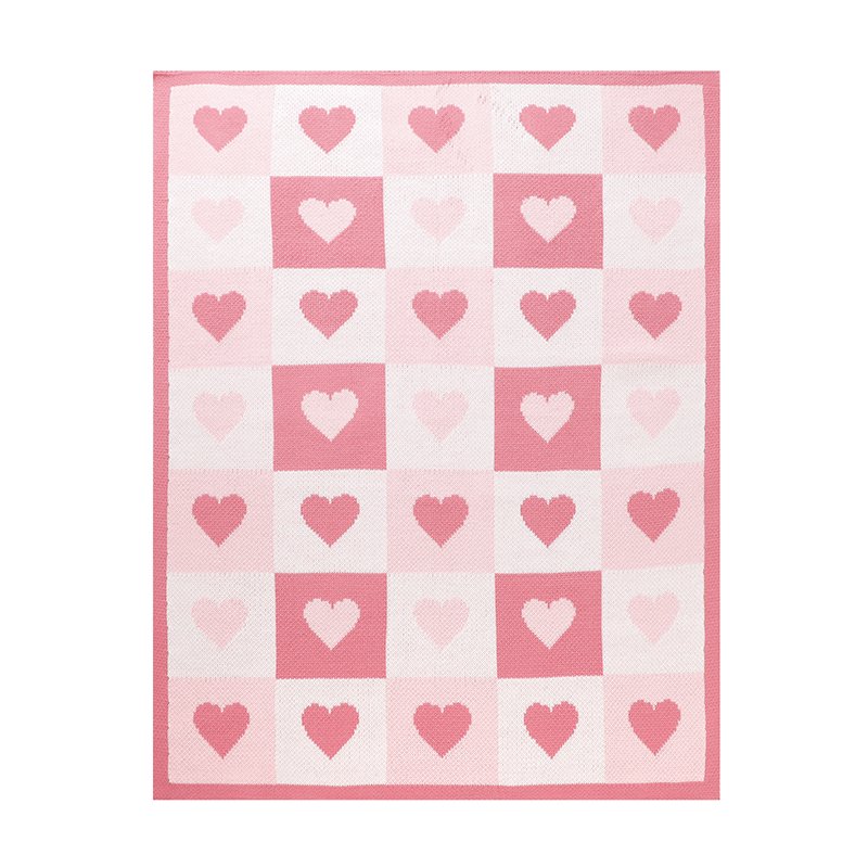 Mimixiong Factory Baby Quilt Acrylic Stroller SwaddleTowel Blanket Knit Infant Bedding Blanket