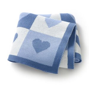 Mimixiong Factory Baby Quilt Acrylic Stroller SwaddleTowel Blanket Knit Infant Bedding Blanket