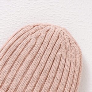 Hot Sale Solid Cotton Baby Knit Hat Mimixiong